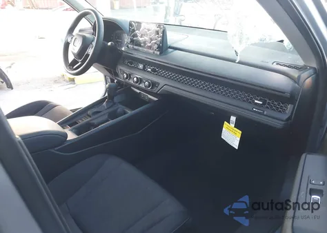 2025 Honda Accord Se from USA, damaged, VIN 1HGCY1F46SA002551